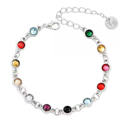 Multicoloured Beads Bracelet