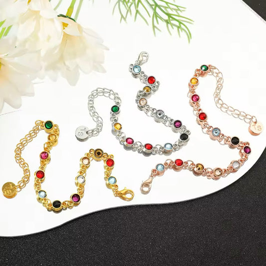 Multicoloured Beads Bracelet