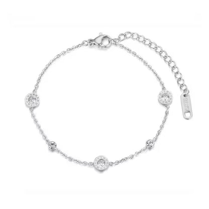 Roman Numeral Charm Bracelet